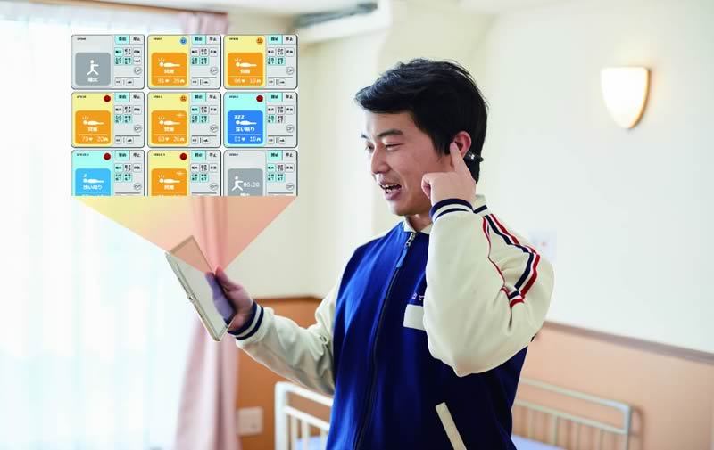 ハートフルリビングなでしこ都島-ICT導入で入居者様も安心介護